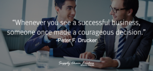 Peter Drucker Decision Quote